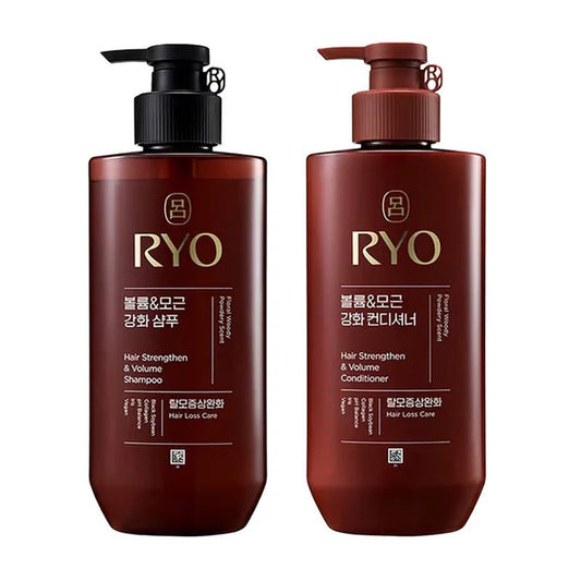 Ryo Hair Strengthener Shampoo & Conditioner 480ml