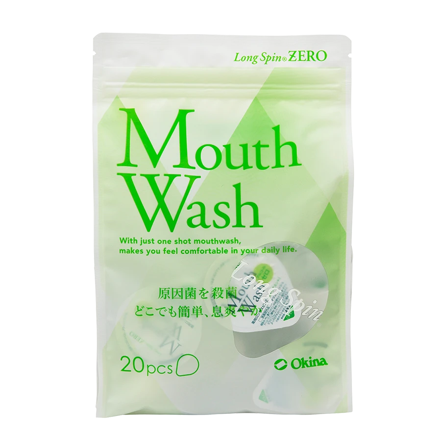 OKINA MOUTHWASH CITRUS MINT 1 PACK 10 PIECES