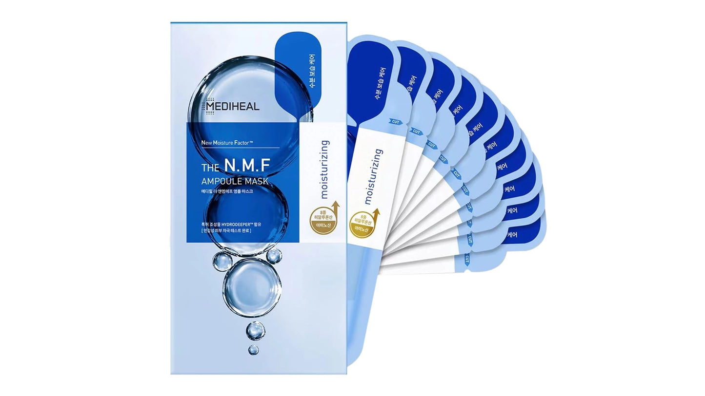 MEDIHEAL The N.M.F Ampoule Sheet Mask Bundle (10pcs)