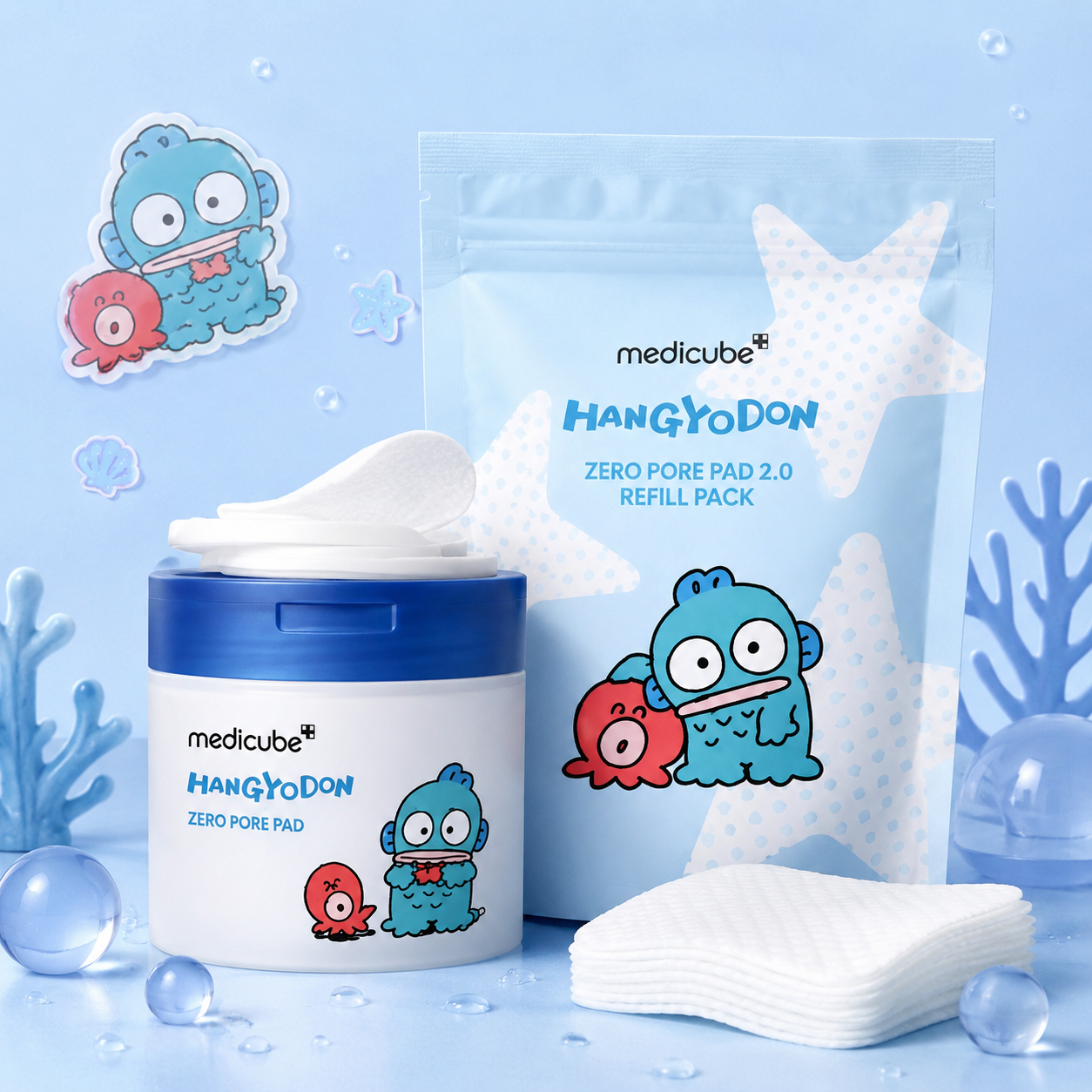 MEDICUBE Zero Pore Pad 2.0 HANGYODON Edition 140 Pads
