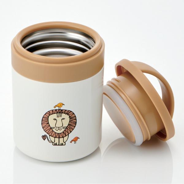 SKATER Lisa Larson Lion Thermal Delica Pot 300ml