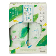 ICHIKAMI Limited Edition Japanese Mint Shampoo & Conditioner Set 450ml + 450g