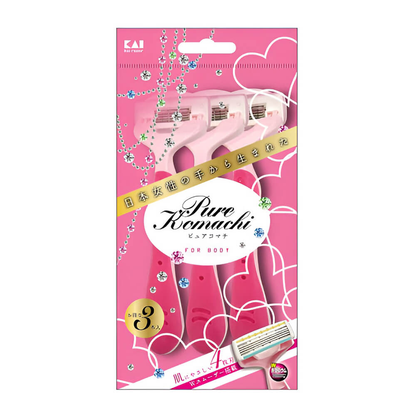 KAI Pure Komachi Women’s Razor 3pcs