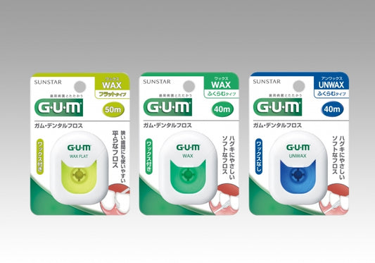 Sunstar Japan Gum Care Dental Floss – Precision Cleaning for Sensitive Gums