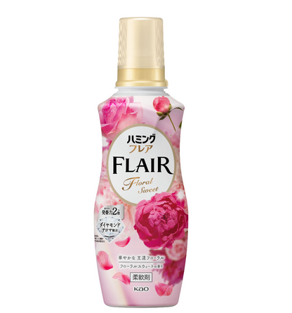 Kao FLAIR Fabric Softener – Sweet Floral Scent – 520ml
