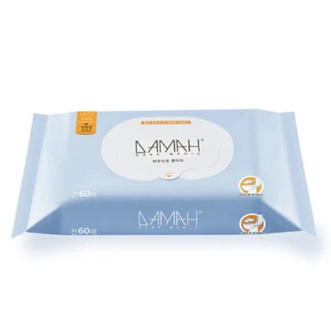 DAMAH Moist Toilet Tissue Wet Wipes 15pcs