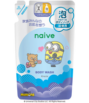 NAIVE Foaming Body Wash Refill Limited Minions Edition 480Ml