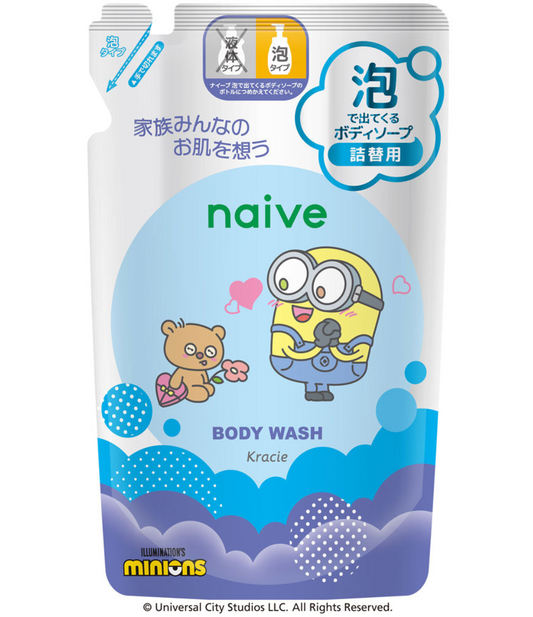 NAIVE Foaming Body Wash Refill ¨C Limited Minions Edition ¨C 480ml