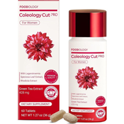 FOODOLOGY - Coleology Cut  Pro Green Tea Extract 428mg 60 Tablets
