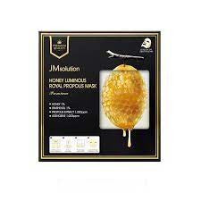 JM Solution Honey Luminous Royal Propolis Mask 5 PCS（JM Solution 莹润蜂胶面膜）