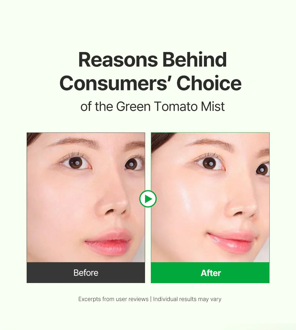 Sungboon Editor Green Tomato Pore Hydra All Day Mist 120ml