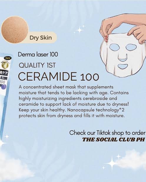 QUALITY 1ST Ceramide 100 Mask 7 Sheets