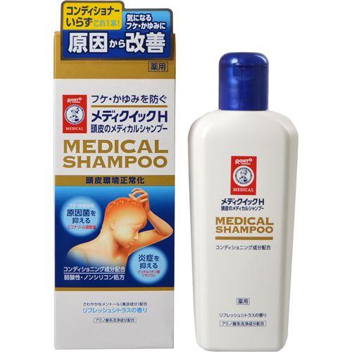 Rhoto Mediquick H Scalp Medical Shampoo Against Itching And Dandruff 200ml（曼秀雷敦头皮改善洗发水）