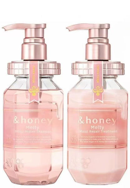 &honey Melty Moist Repair Shampoo & Conditioner 440ml