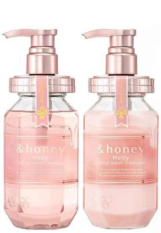 &honey Melty Moist Repair Shampoo & Conditioner 440ml