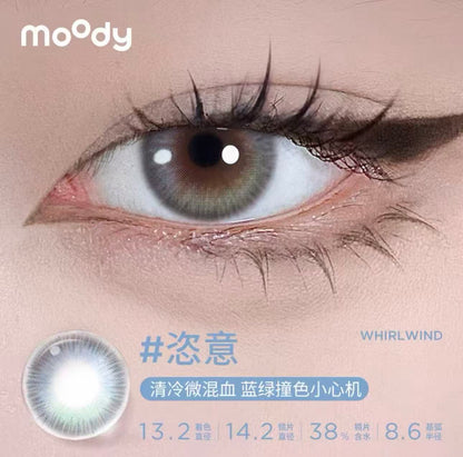 Moody Daily Colored Contact Lenses 10pcs