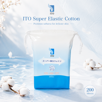 ITO Super Stretchy Cotton Pads 200 Sheets