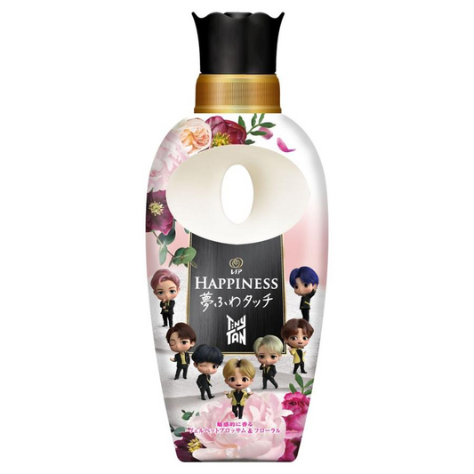 P&G TinyTAN Lenor Happiness Dream Fluffy Touch Fabric Softener Velvet Blossom Scent 480ml（P&G柔顺剂BTS TinyTan限定版 天鹅绒花香 480ml