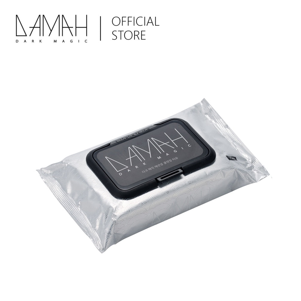 DAMAH Dark Magic Cleansing Makeup Remover Wipes 10 Sheets