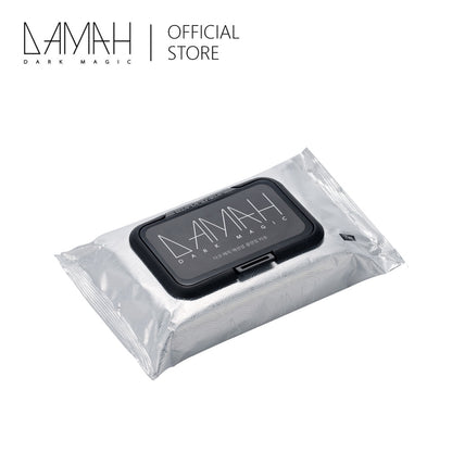 DAMAH Dark Magic Cleansing Makeup Remover Wipes 10 Sheets
