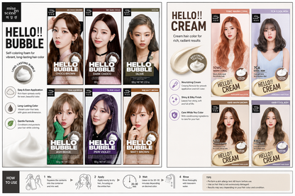 MISE EN SCENE Hello Bubble Hair Color