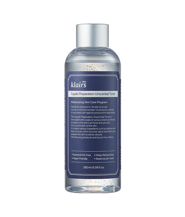Dear Klairs - Supple Preparation Unscented Toner 180ml