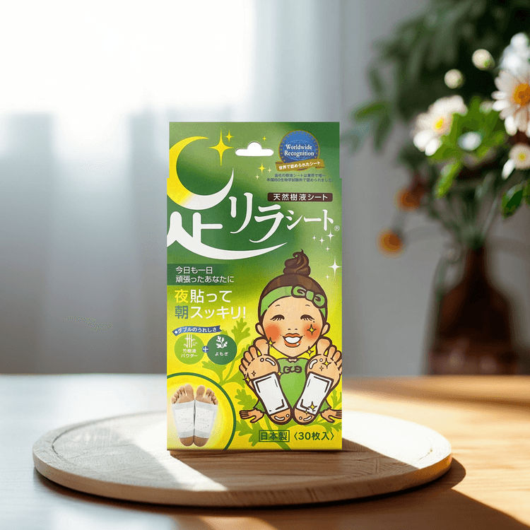 KINOMEGUMI Ashi Rira Foot Relax Sheet Mugwort 30pcs