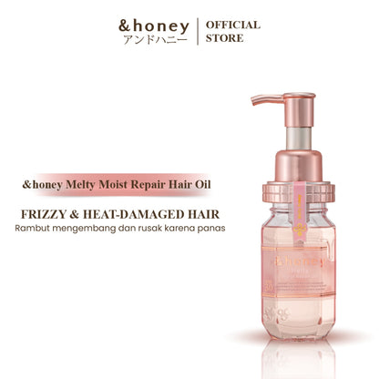 &honey Melty Moist Repair Hair Oil 3.0 Shower Rose Honey 100ml