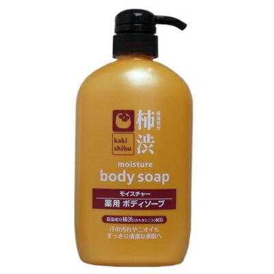 KUMANOYUSHI KUMANO Oil Moisture Body Soap 600ml (熊野油脂 柿油沐浴露)