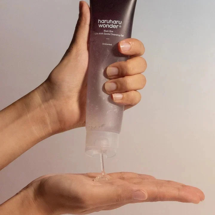Haruharu WONDER - Black Rice Triple AHA Cleansing Gel 100ml