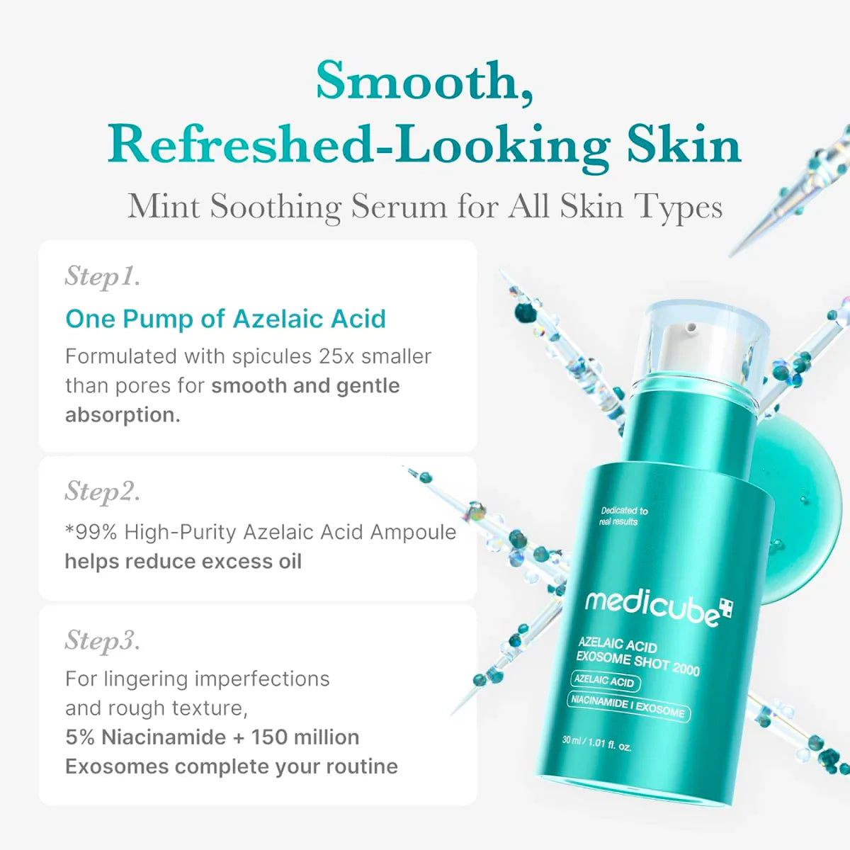 Medicube - Azelaic Acid Exosome Shot 2000 Serum 30ml