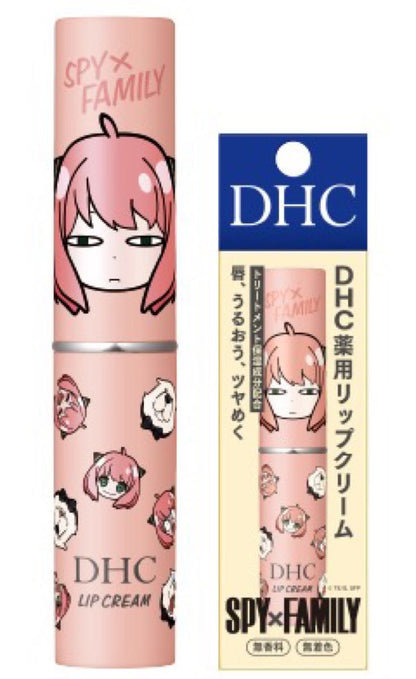 DHC Medicated Lip Cream 2025 Autumn Limited Anya Side-Eye Design 1.5G