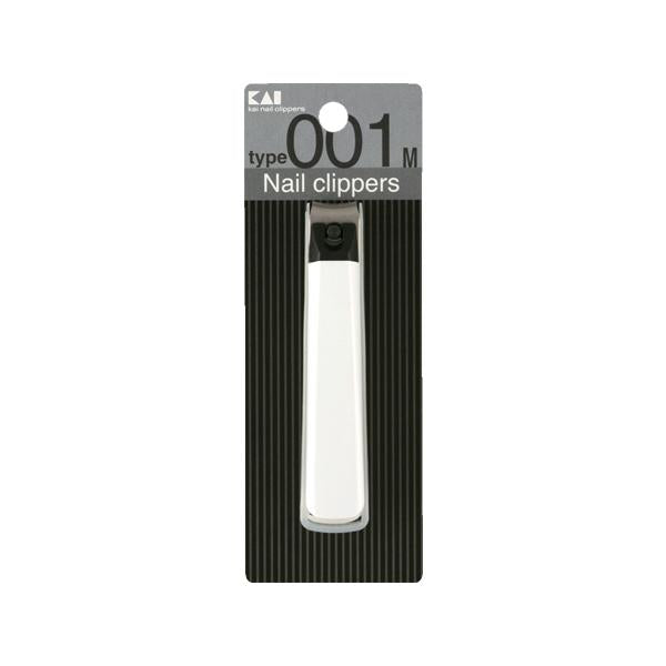 KAI KE0122 NAIL CLIPPER 001 M SIZE WHITE（KAI 贝印001指甲剪）