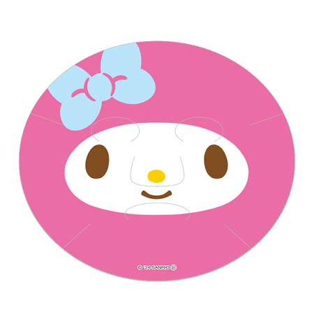 ASUNAROSYA Sanrio My Melody Character Face Mask