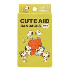 Santan Adhesive Bandages – Snoopy Design (18 Pieces)