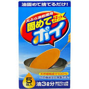 Lion Tempuru Cooking Oil Solidifier 18g × 5 Sachets