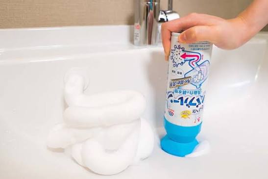 Earth Rakuhapi Mach Foam Bubble Sink Drain Cleaner 200ml
