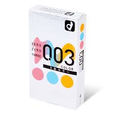 OKAMOTO 003 Color Assortment Condoms 12pcs