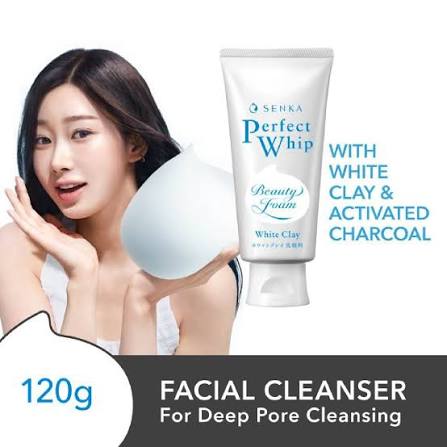 SENKA Perfect White Clay Facial Foam 120g