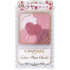 Canmake Glow Fleur Cheeks (09 Burgundy Fleur) - Blush