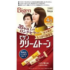 BIGEN HAIR COLOR 4G NATURAL CHESTNUT BROWN(日本美源染发膏 自然栗棕色4G