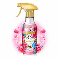 Kao Flair Fragrance & Deodorizing Fabric Spray Raspberry Floral Scent, 270Ml