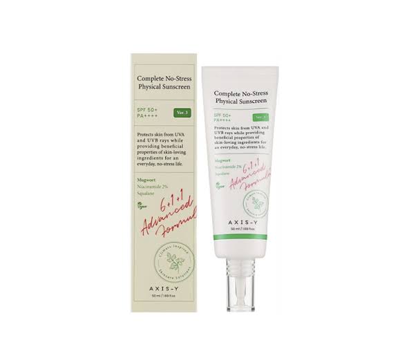 AXIS-Y Complete No-Stress Physical Sunscreen 50ml
