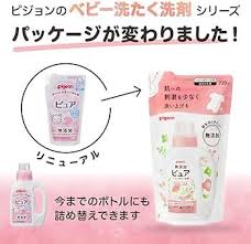 PIGEON Baby Laundry Detergent Refill Pink 720ml (PIGEON 贝亲婴儿洗衣液补充装 粉色)