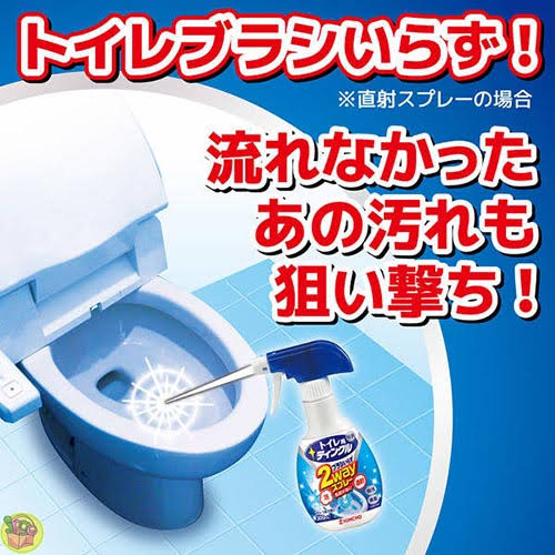 KINCHO Twinkle Toilet Cleaner 2-Way Spray 300ml