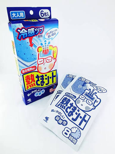 KOBAYASHI Netsusama Cooling Gel Sheet Adult 6pcs