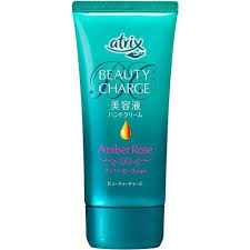 KAO ATRIX BEAUTY CHARGE HAND CREAM AMBER ROSE 80G（花王 护手霜 玫瑰）