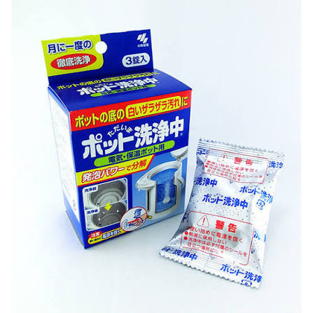 KOBAYASHI Electric Pot Cleaner Tablets 25g x 3pcs