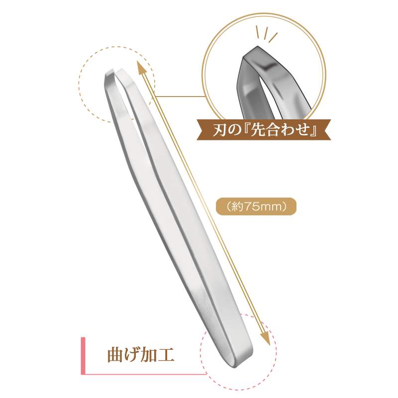 ROSY ROSA Japanese Tweezers