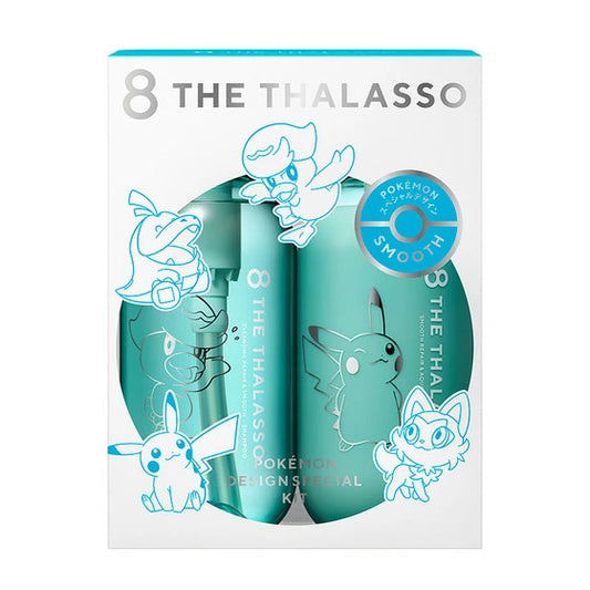 8 THE THALASSO Pokémon Marine Mineral Refreshing Shampoo & Conditioner Set